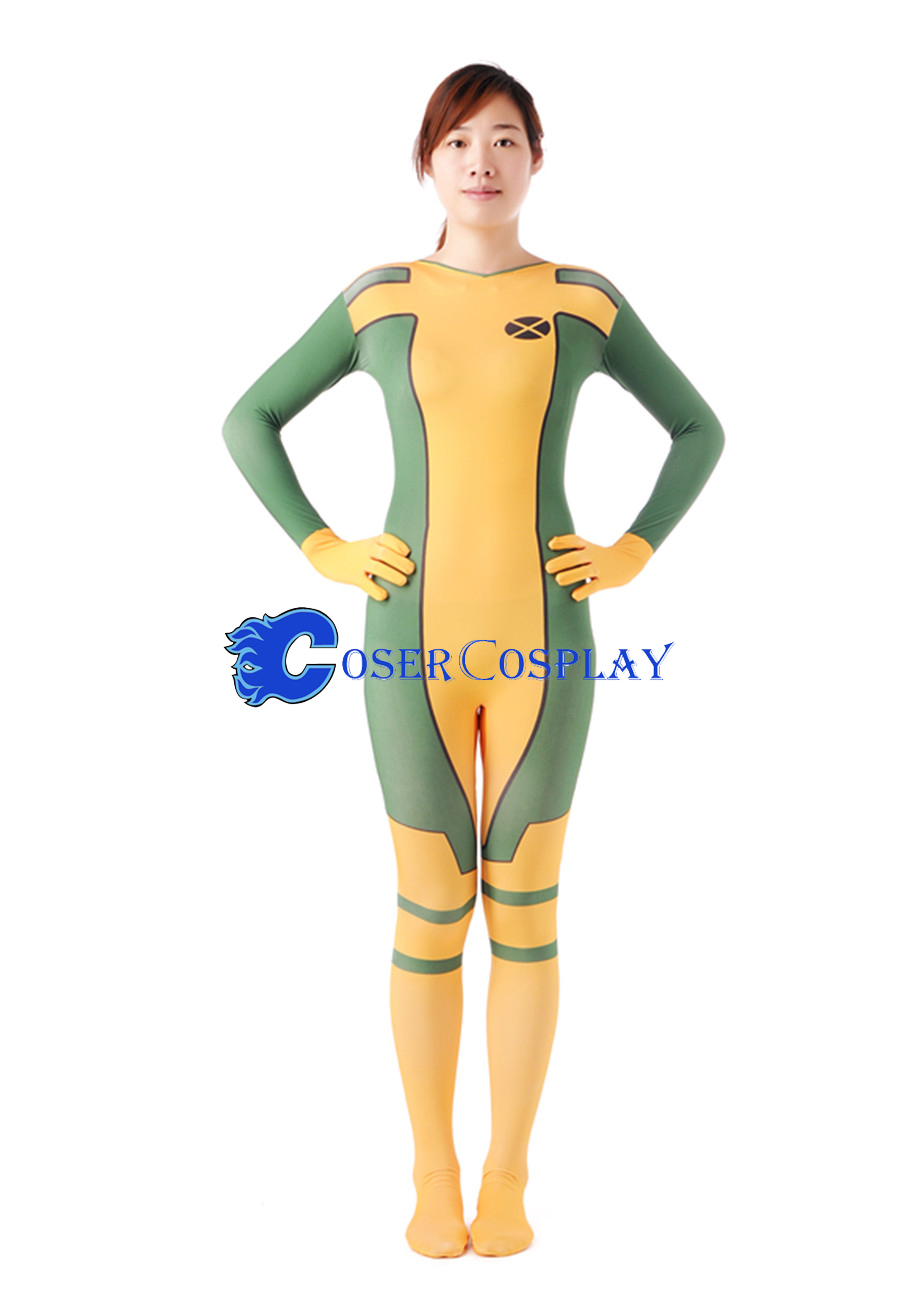 X-Men Rogue Cosplay Costume Anna Marie